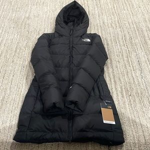 Brand New The North Face Gotham Parka Jacket Size Small Black